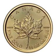 1/4 oz Maple Leaf Gold Coin | 2026