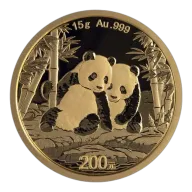 15g China Panda Gold Coin | 2026