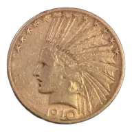 10$ Indian Eagle Gold Coin (random dates)