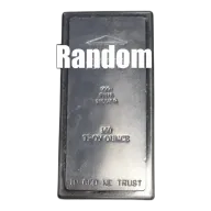 100 oz .999 Fine Silver Bar- Various Designs