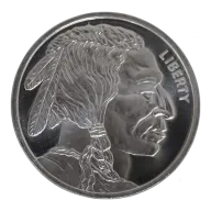 1oz Silver Buffalo Round Random Mint