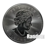 Canada Silver Maple Leaf 1oz Random Year