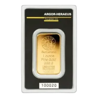 1 oz Gold Bar | Argor-Heraeus