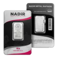 20g Silver Bar | Nadir Metal Rafineri