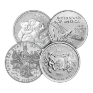 1/2 oz Platinum Coin (Random, .9995, BU)