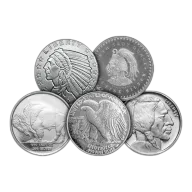 1/10 oz Silver Round