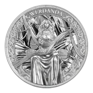 2026 Germania Mint Norns Series - Werdanda 1 oz Silver (BU)
