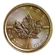 2026 1/4 oz Canadian Gold Maple Leaf BU