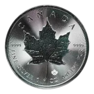 2026 1 oz Canadian Silver Maple Leaf BU