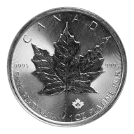 2025 1 oz Canadian Platinum Maple Leaf