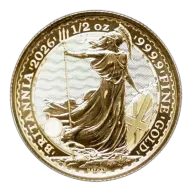2026 1/2 oz Great Britain Gold Britannia BU