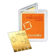 Valcambi 20 Gram Gold CombiBar - 20 x 1 g (.9999)