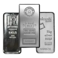 1 Kilo Silver Bar
