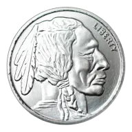 1 oz Silver Round Buffalo (.999, BU)