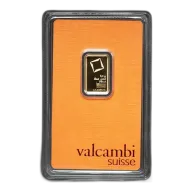 2.5g Valcambi Gold Bar