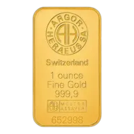 1 oz Valcambi Gold Bar