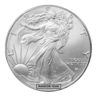 1 oz American Silver Eagle BU (Random Year)