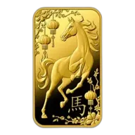 1g - Limited Edition Horse - 9999 Gold - Switzerland
