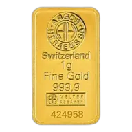 1g Valcambi Gold Bar