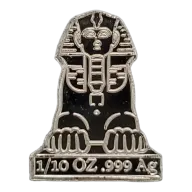 1/10th oz Egyptian Sphinx .999 Silver