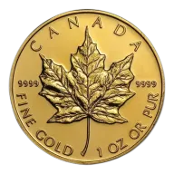 1 oz Maple Leaf Gold Coin