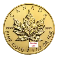 1 oz Random Year Canadian Maple Leaf Gold Coin