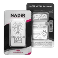 100g Silver Bar | Nadir Metal Rafineri | Minted
