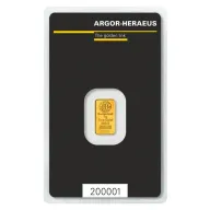 1g Gold Bar | Argor-Heraeus