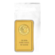 50g Gold Minted Bullion Bar - Perth Mint