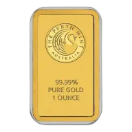 Perth Mint 1oz Gold Minted Bar In Assay Card
