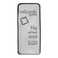 1 Kilo Silver Bar | Valcambi