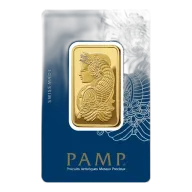 1 OZ GOLD BAR PAMP FORTUNA