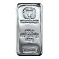 Germania Mint 500g Silver Bullion Cast Vacuum-Sealed Bar