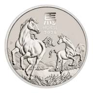 1/2 oz Perth Mint Lunar Silver Coin