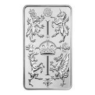 The Royal Celebration 10oz Silver Bullion Minted Bar