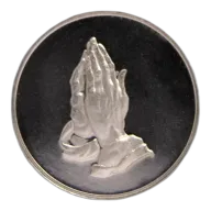 5g Fine Silver Lords Prayer -English