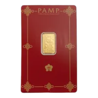 2.5g PAMP Lucky Cat Gold Minted Bar