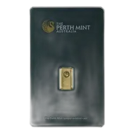 1 Gram Gold Bar - Perth Mint (with Assay)