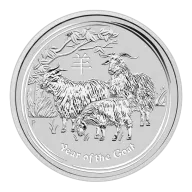 2015 1Kg Perth Mint Lunar Silver Goat Coin Series 2