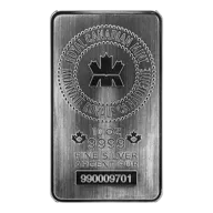 10 oz Silver Bar - Royal Canadian Mint