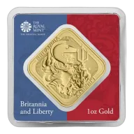 1 Oz Gold Bar Britannia And Liberty