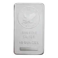 10 Oz Silver Bar Various Brands