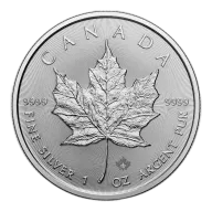 2026 1 Oz Canadian Silver Maple Leaf