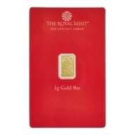 1g Lakshmi Ganesh Gold Bar