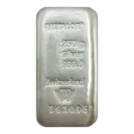 250g Silver Bar Metalor