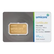 Umicore 10g Gold Bar