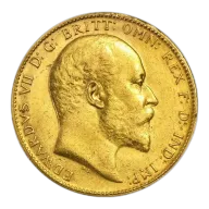 Gold Half Sovereign - Edward VII - 1902-1910