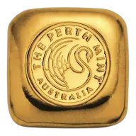1oz Perth Mint Gold Cast Bar