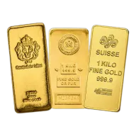 1 Kilo Gold Bar - Mint Varies