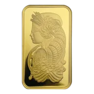 20 g PAMP Suisse Gold Lady Fortuna Bar